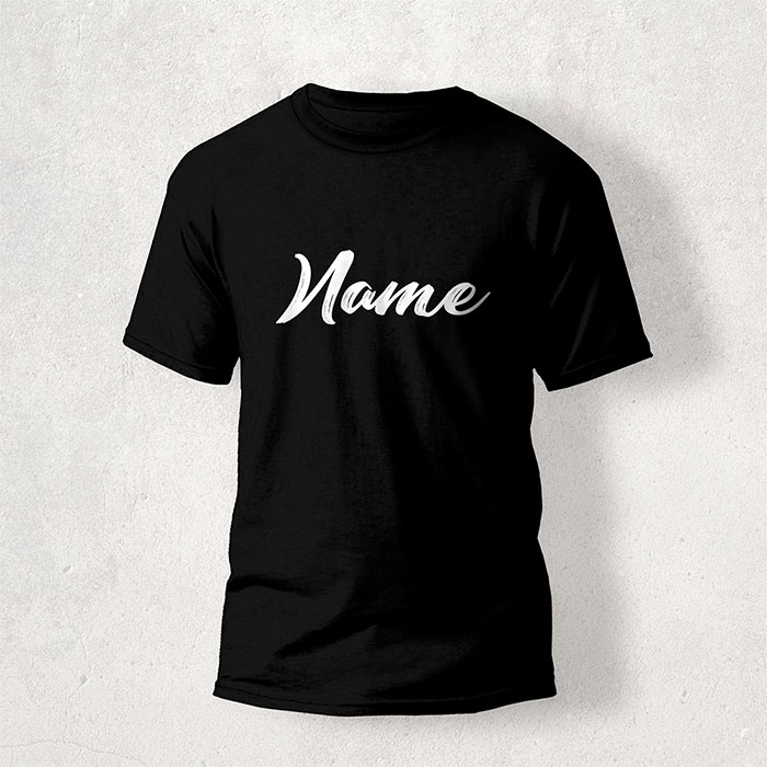 Name tee (White)