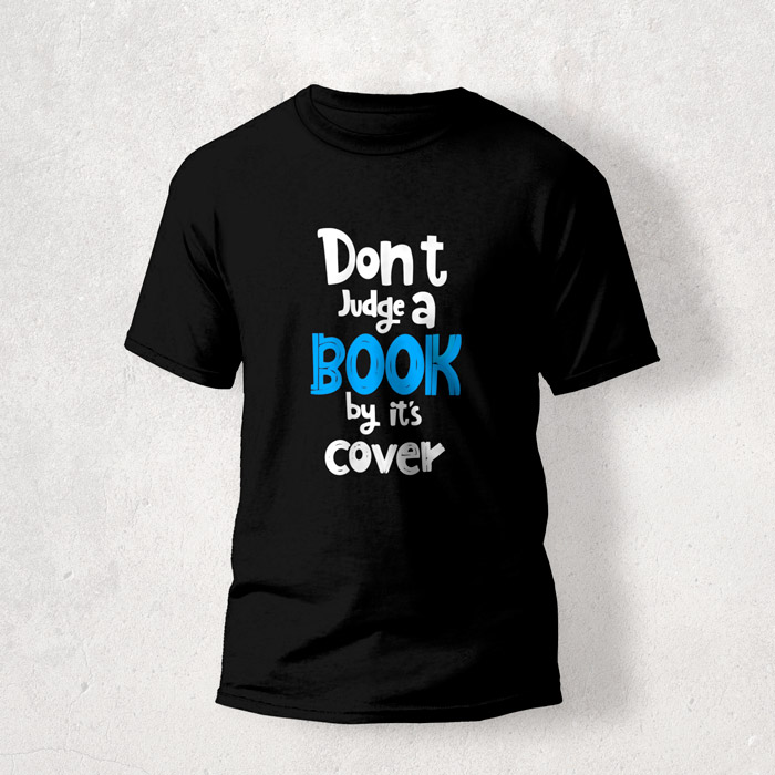 Dont Judge A Book Tee