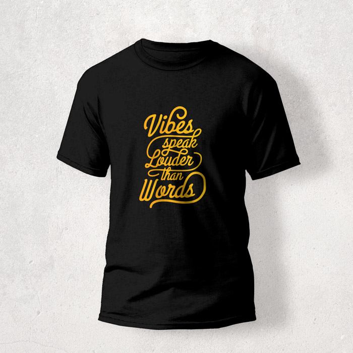Vibes Speak Louder Tee
